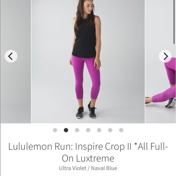 Lululemon run inspire crop II luxtreme - Picture 3 of 8